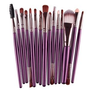 Makeup Brush Set, 15 pes